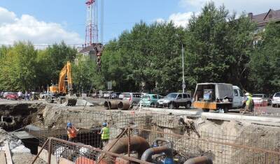 Летом 2022 года УСТЭК реконструирует участок тепловой сети по улице Пермякова