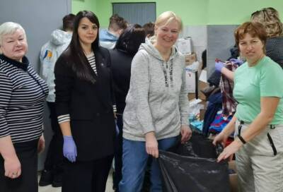 В Лодейном поле продолжают собирать гуманитарную помощь для жителей ЛНР и ДНР
