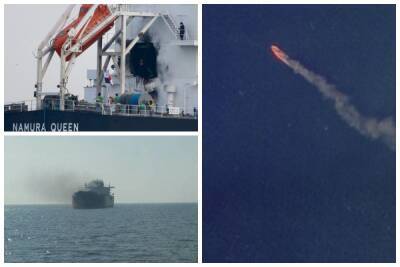 Российские ракеты поразили три иностранных судна в Черном море: одно затонуло
