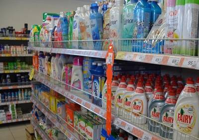 В Минпромторге заявили, что средства бытовой химии всегда будут на полках магазинов