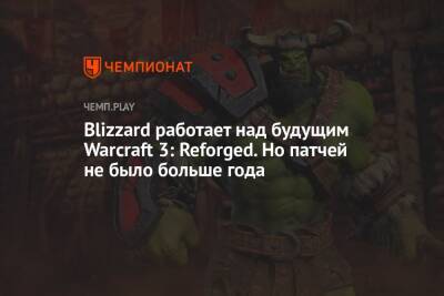 Blizzard работает над будущим Warcraft 3: Reforged. Но патчей не было больше года