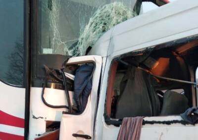 В Хмельницкой области в ДТП попал микроавтобус с беженцами: погибли 7 человек