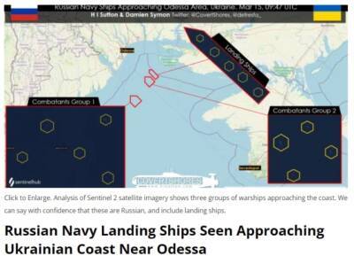 В сторону Одессы направляются корабли оккупантов, — Naval News (ФОТО)