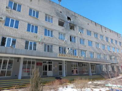 Оккупанты ударили по Северодонецкой больнице, есть повреждение