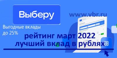 Сберечь от инфляции. «Выберу.ру» подготовил рейтинг лучших вкладов в марте 2022 года - vkurse.net - Самара