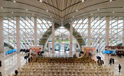 В Самарканде открыли новый терминал, стоимостью свыше 80 миллионов долларов. Как он выглядит