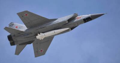 Минобороны РФ заявило, что применило в Украине гиперзвуковые ракеты "Кинжал"