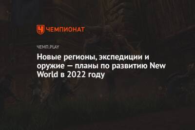 Новые регионы, экспедиции и оружие — планы по развитию New World в 2022 году