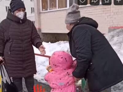 В Челябинске прохожие попытались забрать ребенка у пьяной матери