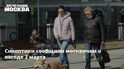 Синоптики сообщили москвичам о погоде 2 марта