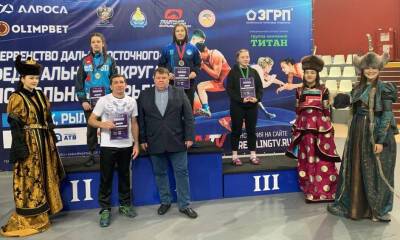 Сахалинка завоевала золото на первенстве Дальнего Востока по вольной борьбе