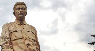 Активисты обвинили власти Грузии в игнорировании ситуации с памятниками Сталину