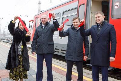 Первый рельсовый автобус прибыл в Курск из Воронежа
