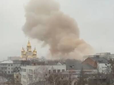 В Харькове прозвучал взрыв возле управлений СБУ и МВД