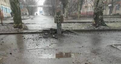 Последствия обстрела Лисичанска. Информация о погибших и пострадавших не поступала.