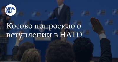 Косово попросило о вступлении в НАТО