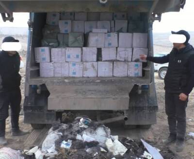 Контрабандисты пытались провезти импортные антибиотики в мусоровозе