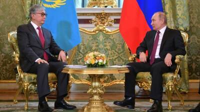 Путин и Токаев по телефону обсудили ситуацию на Украине