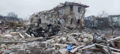 Часть Житомира разрушена после воздушного удара