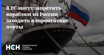 В ЕС могут запретить кораблям из России заходить в европейские порты