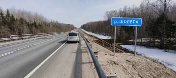 На двух участках трассы М-8 в Вологодской области ограничено движение транспорта