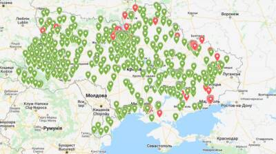 В Украине создали онлайн-карту продовольственных магазинов