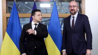 Зеленский обсудил с главой Евросовета Мишелем вступление Украины в ЕС