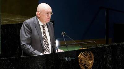 Небензя рассказал об угрозах Запада членам ГА ООН из-за резолюции по Украине