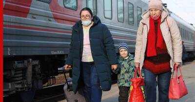 Минобороны РФ назвало число эвакуированных с Украины в Россию
