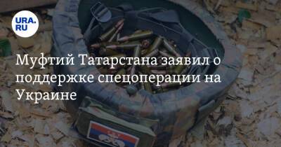 Муфтий Татарстана заявил о поддержке спецоперации на Украине