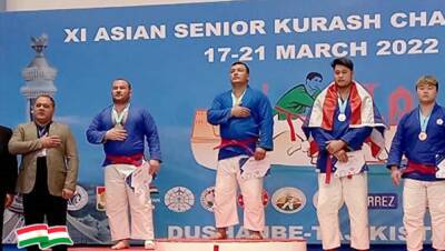 Борец из Таджикистана стал чемпионом Азии по курашу