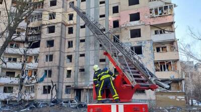 Обломки снаряда в Святошинском районе Киева: Кличко назвал число пострадавших