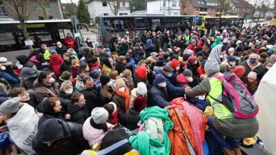 Германия ожидает 1 млн беженцев из Украины