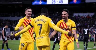 «Барселона» разгромила «Реал» в Мадриде благодаря дублю Обамеянга и голам Араухо и Торреса