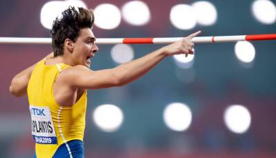 Швед Дюплантис установил новый мировой рекорд в прыжках с шестом