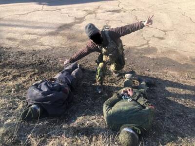 "Волки" 128-й бригады взяли в плен группу военных так называемых "ЛДНР"