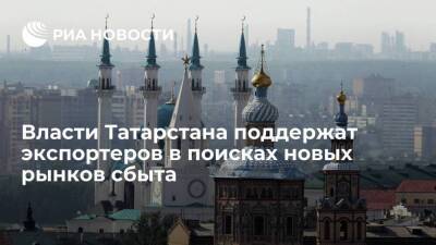 Власти Татарстана поддержат экспортеров в поисках новых рынков сбыта