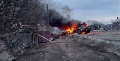 ВСУ сбили ракету и разгромили колонну россиян под Харьковом: "Сбежали, покинув технику"