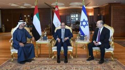 Лидеры Израиля, Египта и ОАЭ срочно собрались из-за Ирана
