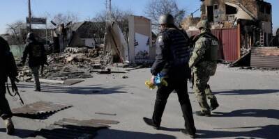 «Каждый второй дом разрушен». В Нацполиции показали видео из освобожденного от российских оккупантов Макарова
