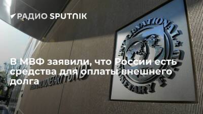 Замдиректора МВФ Гопинат заявила, что у России есть доллары для оплаты внешнего долга