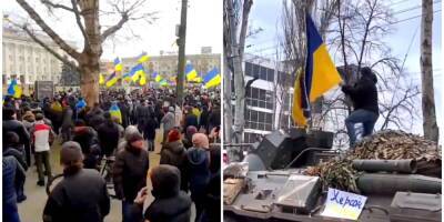 Россия попытается подавить протесты украинского населения — Минобороны Великобритании