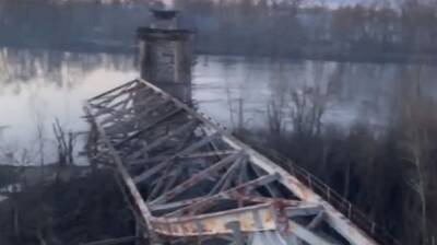 В Чернигове россияне разбомбили мост, который вел в Киев – ОВА