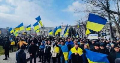 РФ постарается силой подавить протесты украинцев в оккупированных городах, — британская разведка