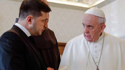 Война продолжается: Зеленский пригласил Папу Римского в Украину