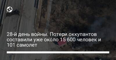 28-й день войны. Потери оккупантов составили уже около 15 600 человек и 101 самолет