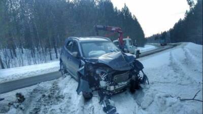 В Башкирии в ДТП с деревом пострадали два человека - usedcars.ru - Башкирия - район Учалинский