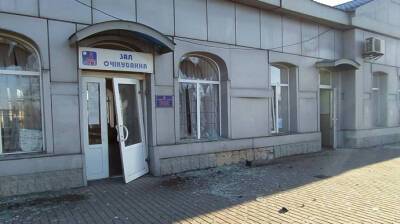Враг обстрелял ж/д станцию Очеретино Донецкой области