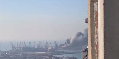 Взрывы в порту Бердянска: повреждены еще два корабля РФ, уничтожен резервуар с топливом