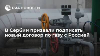 Директор "Србиягаз" Баятович призвал подписать новый договор по газу с Россией